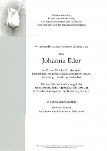 Johanna Eder