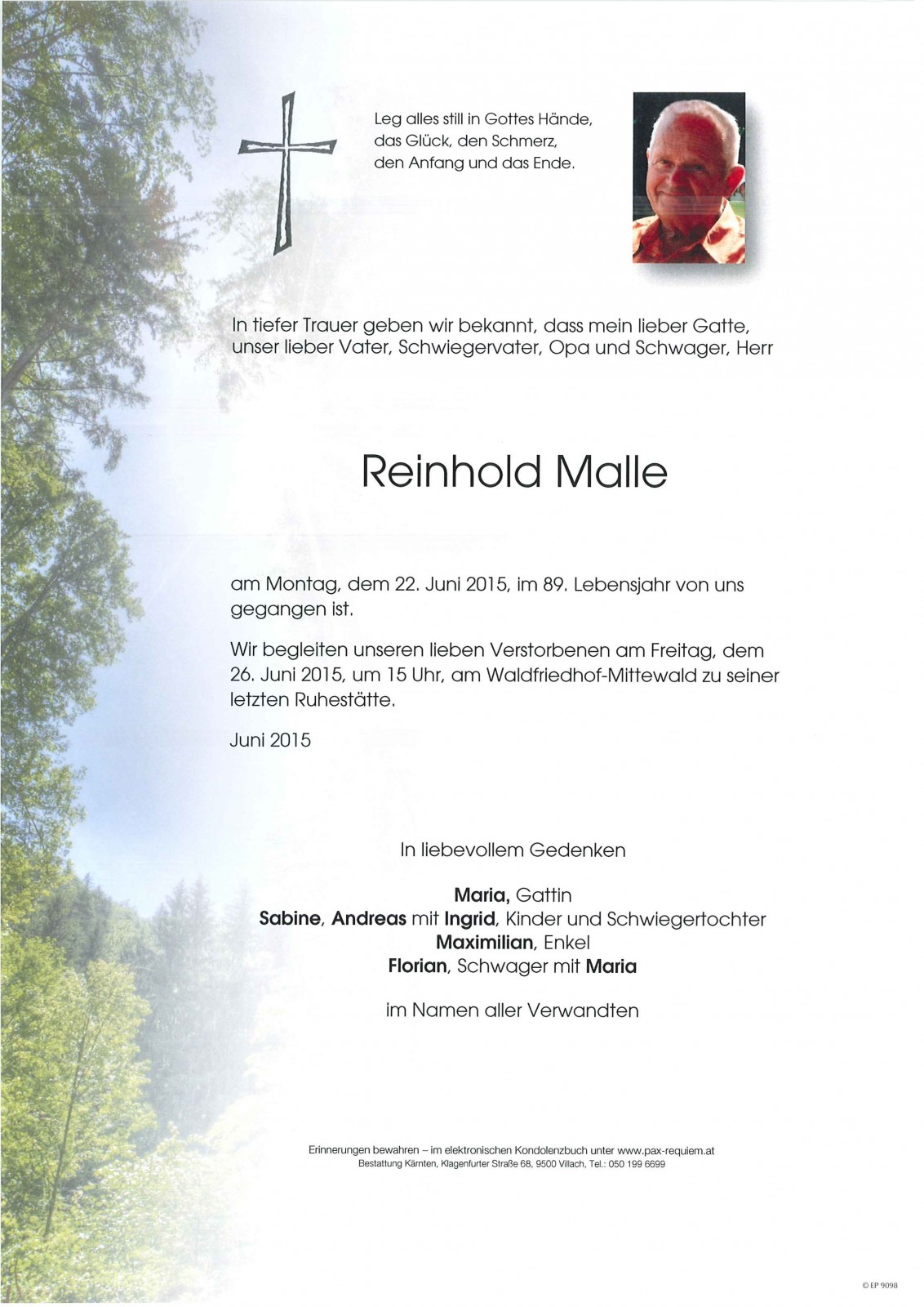 Parte Reinhold Malle