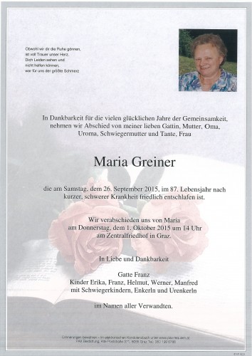 Maria Greiner