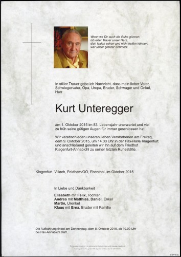 Kurt Unteregger