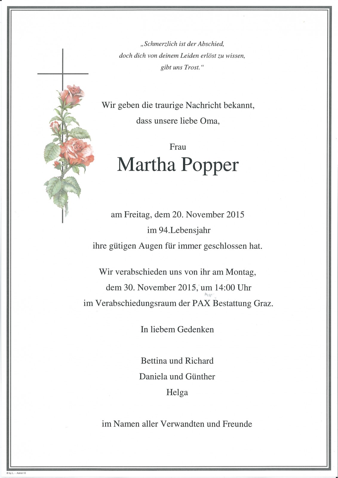 Parte Martha Popper