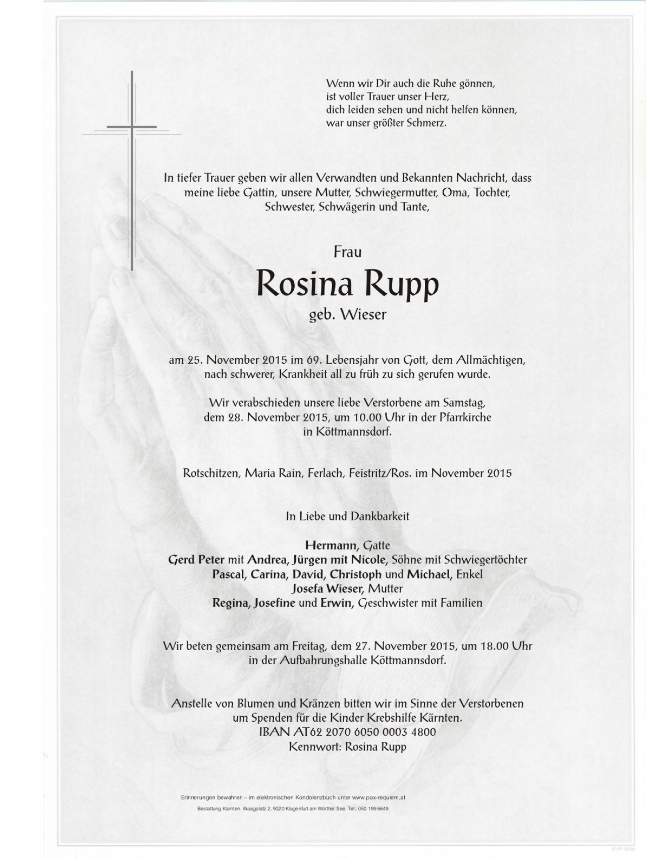 Parte Rosina Rupp
