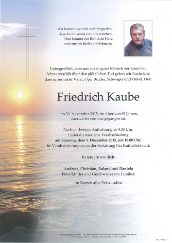 Friedrich Kaube