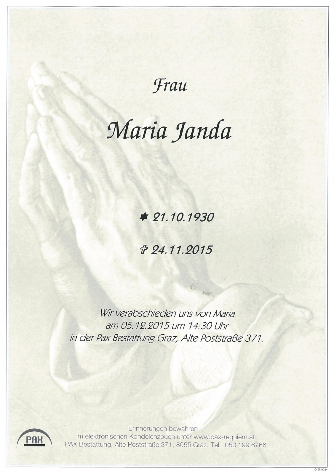 Parte Maria Janda