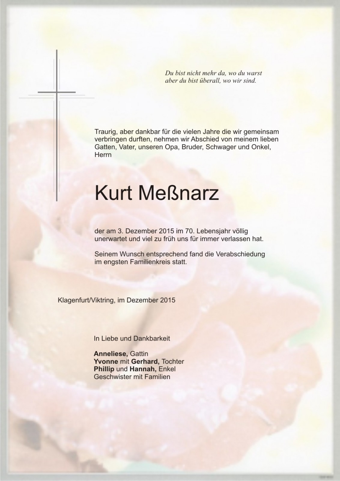 Parte Kurt Meßnarz