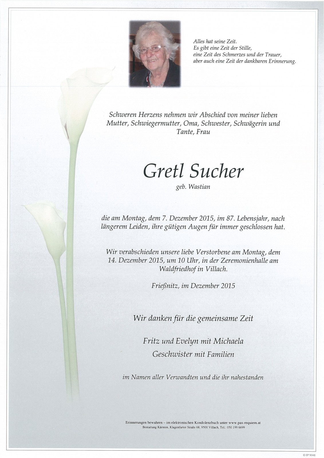 Parte Gretl Sucher