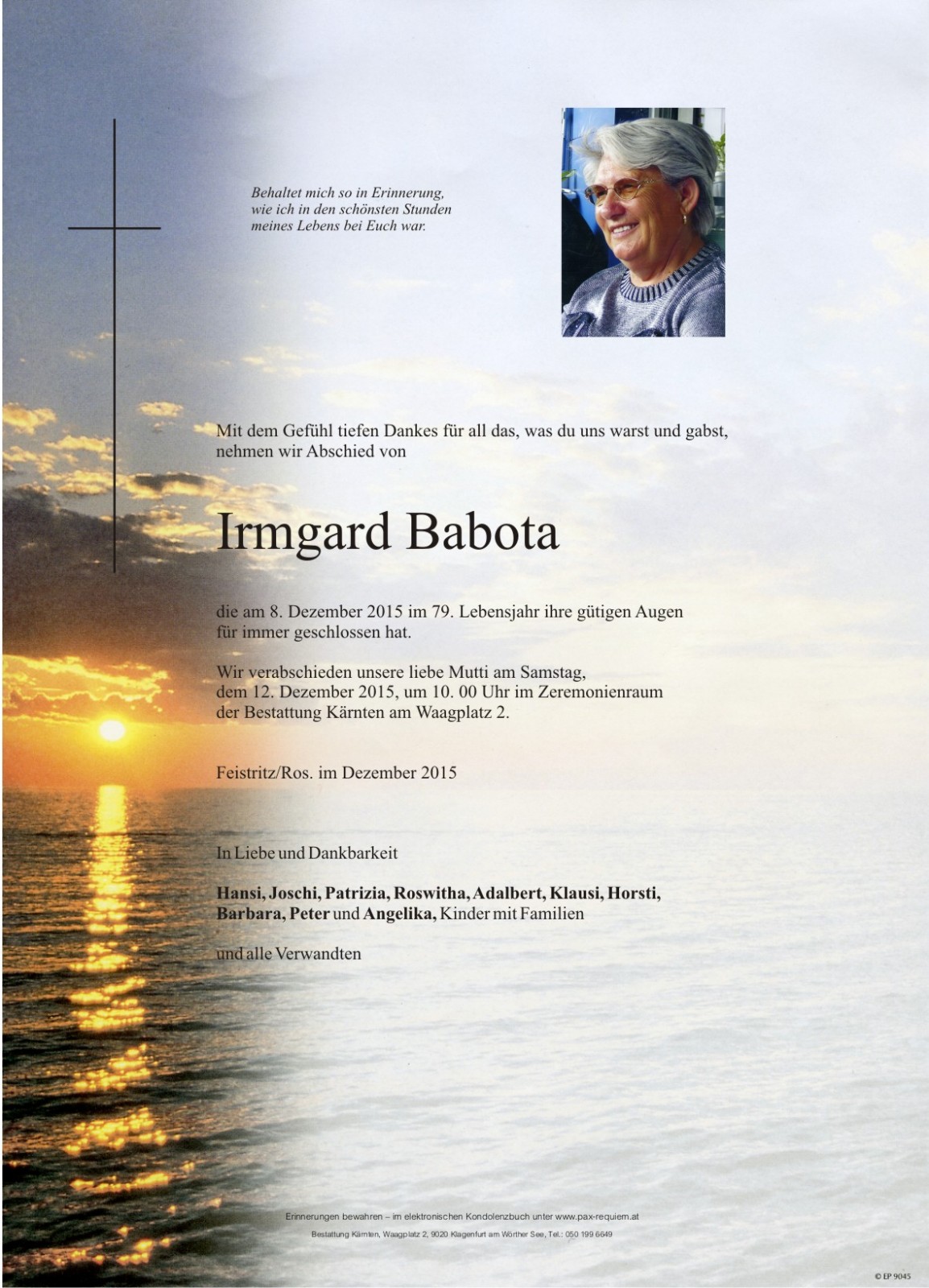 Parte Irmgard Babota