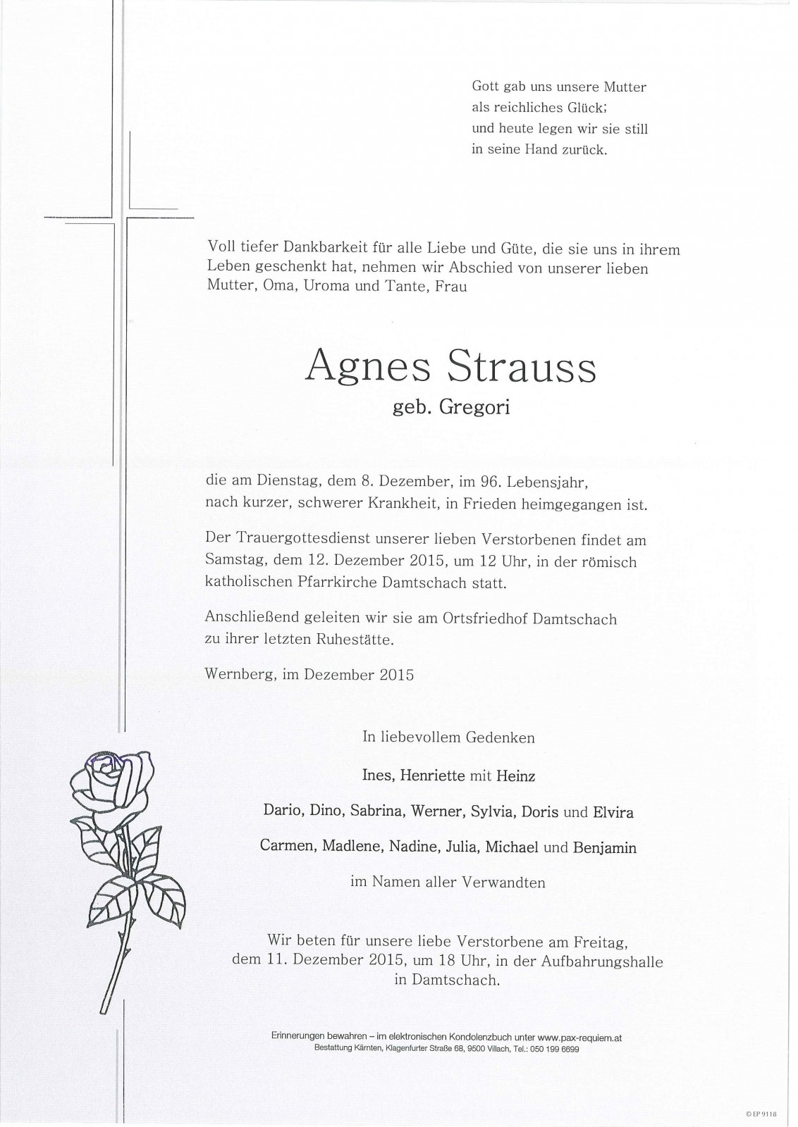 Parte Agnes Strauss