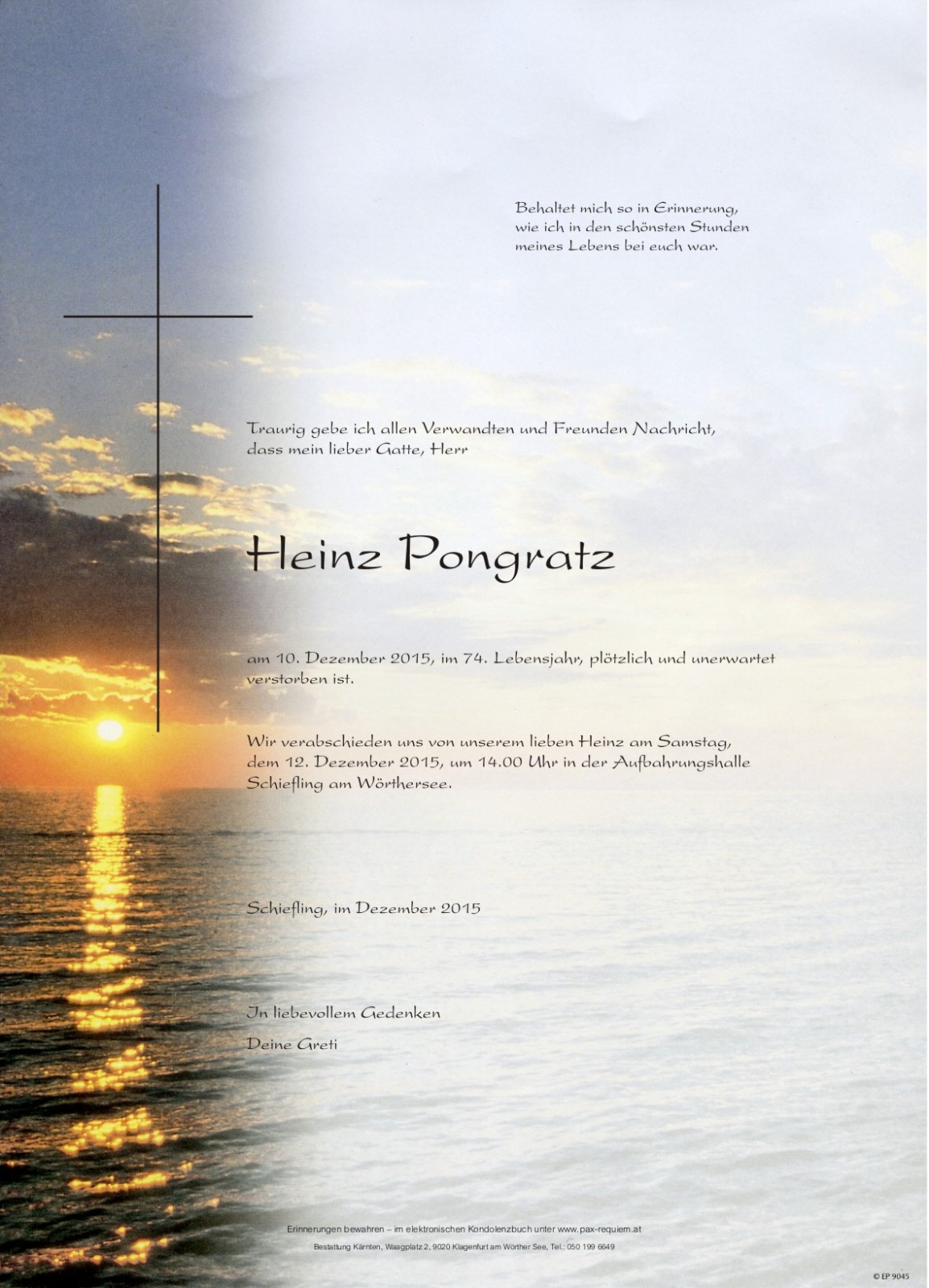 Parte Heinz Pongratz