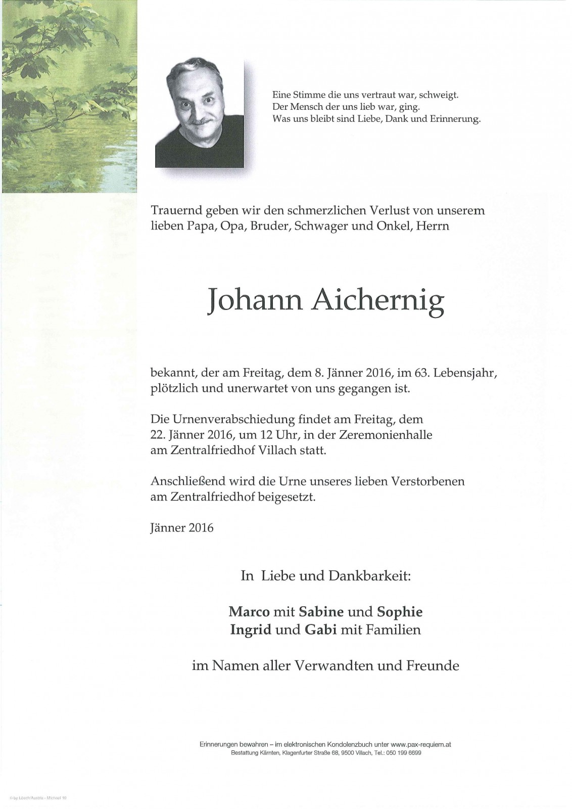 Parte Johann Aichernig