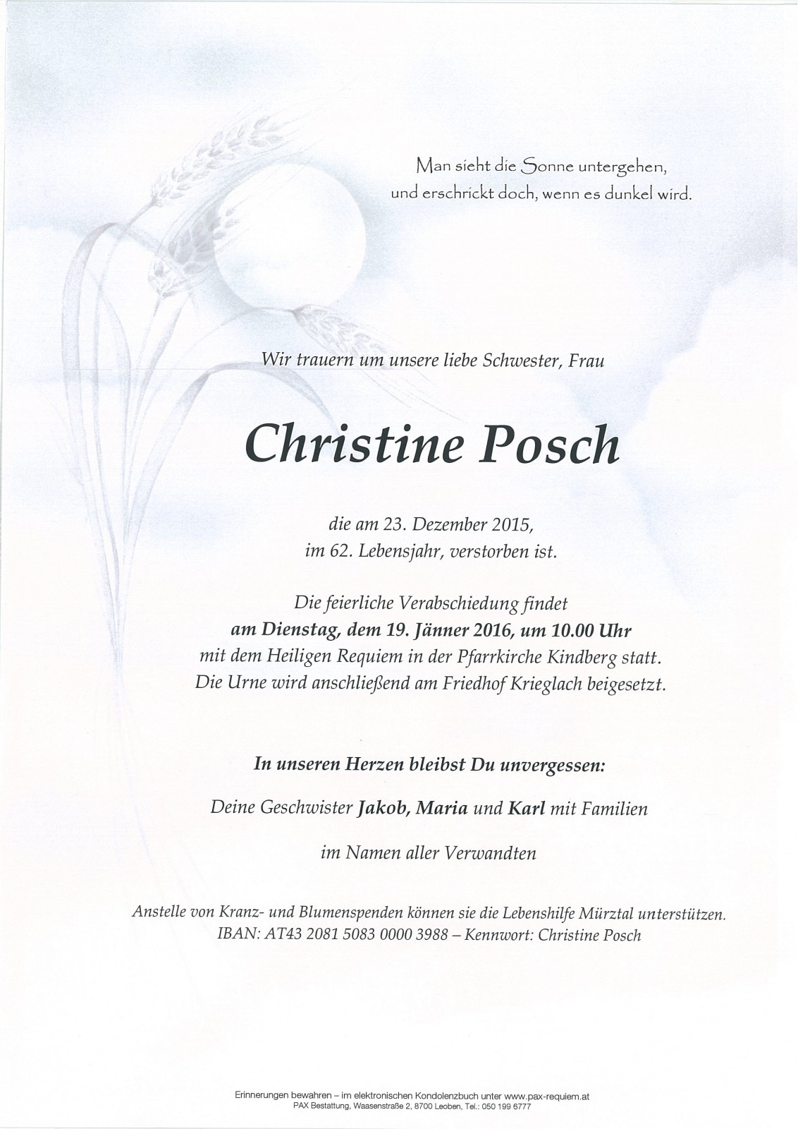 Parte Christine Posch