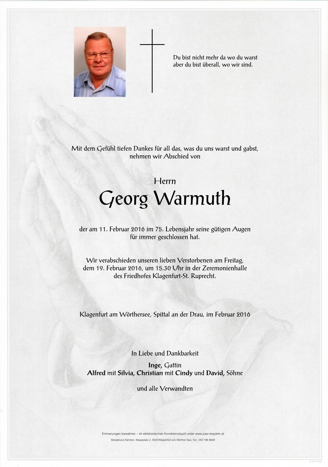 Parte Georg  Warmuth