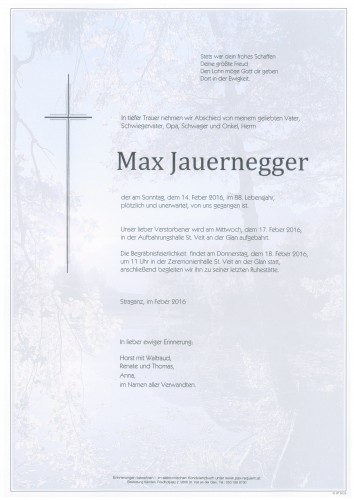 Max Jauernegger