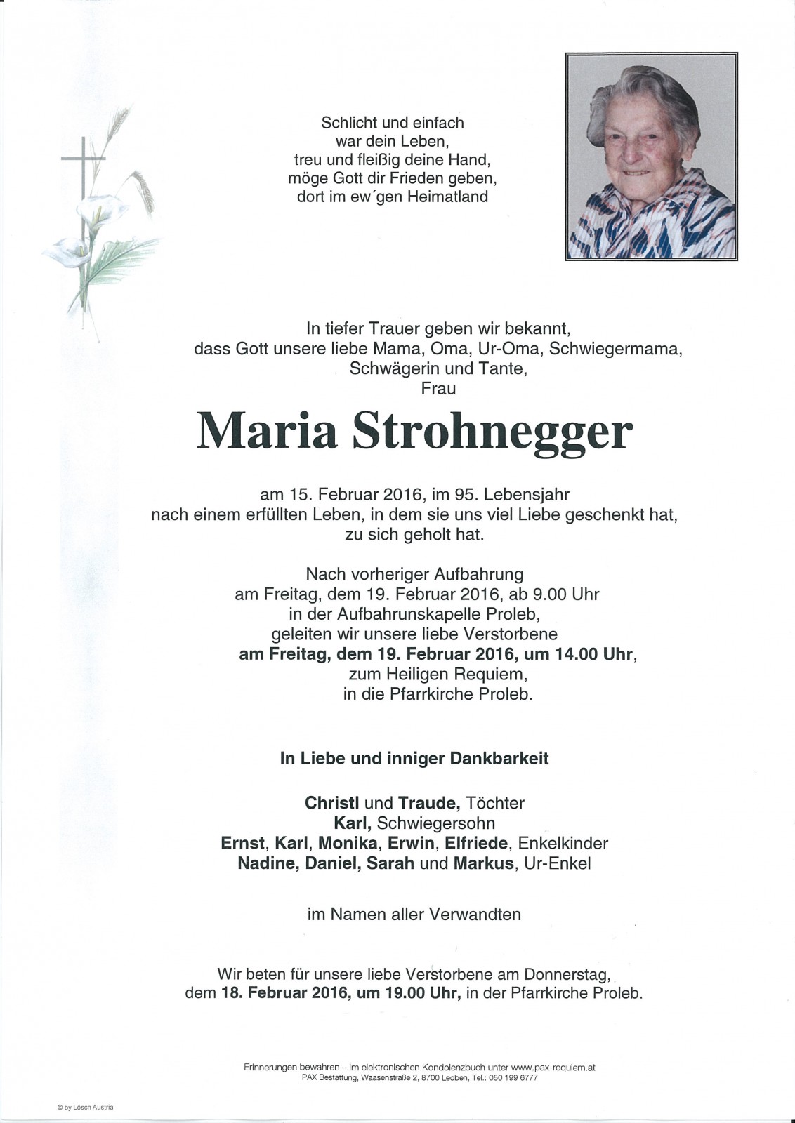 Parte Maria Strohnegger