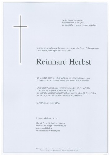 Reinhard Herbst