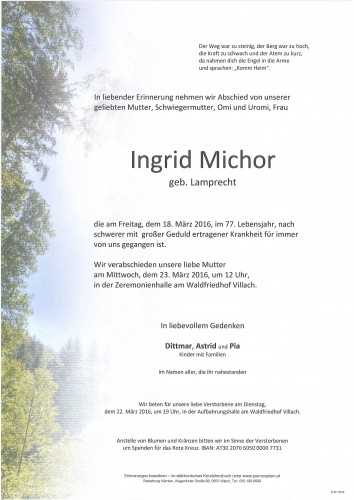 Ingrid Michor