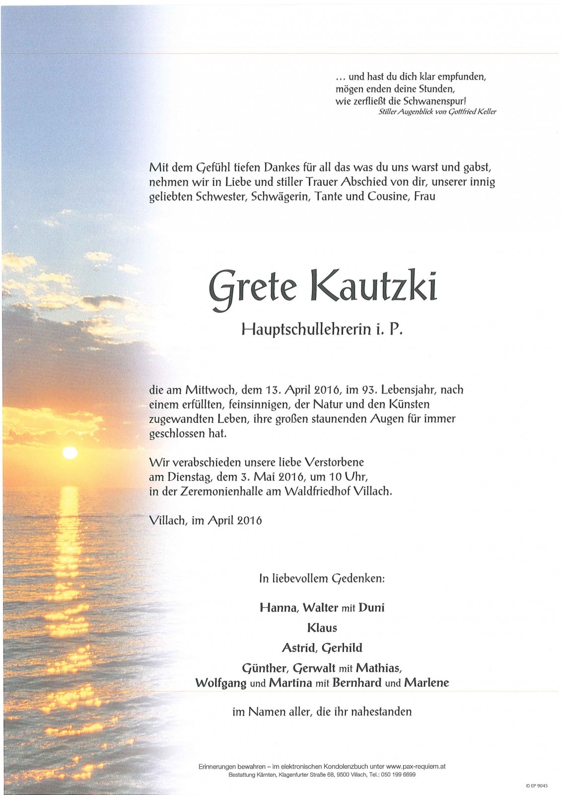 Parte Margaretha Kautzki