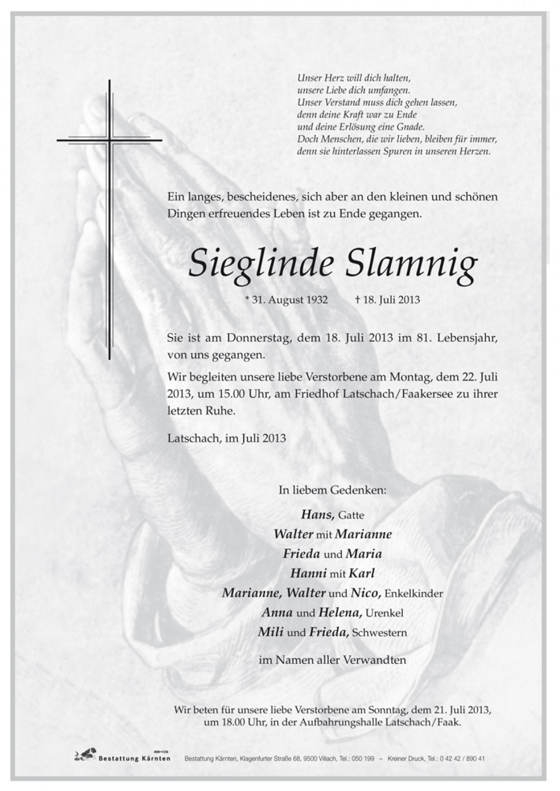 Parte Sieglinde Slamnig