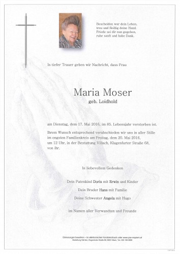 Maria Moser