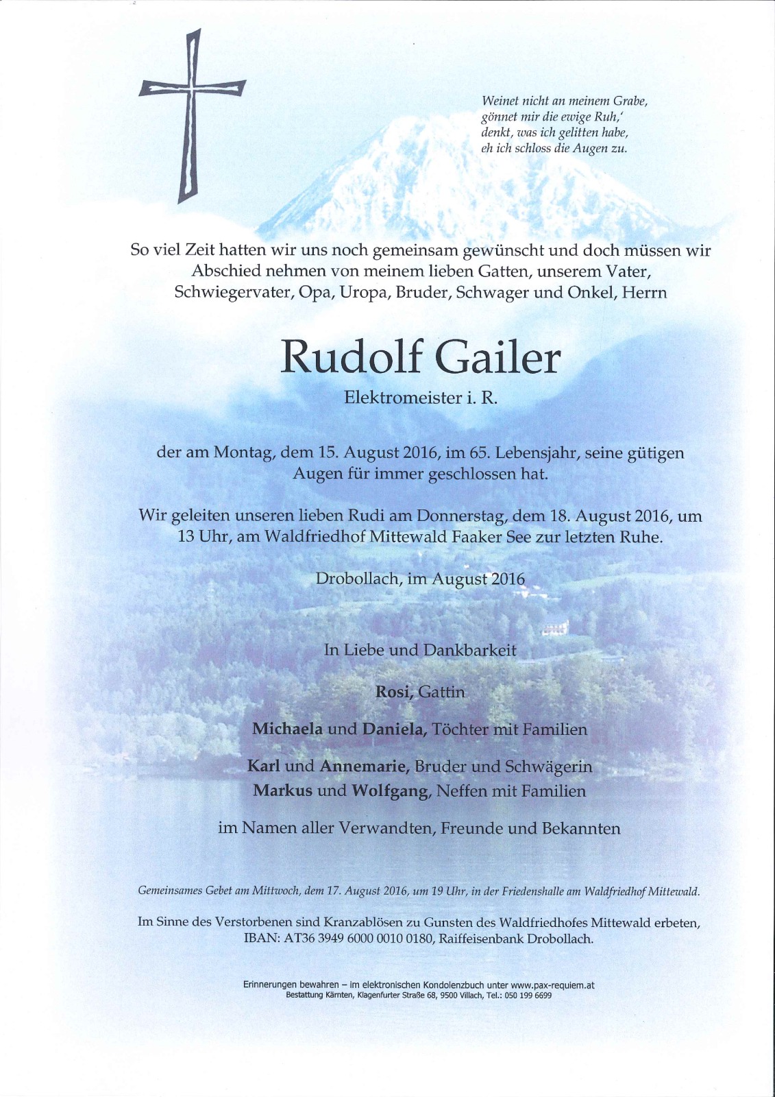 Parte Rudolf Gailer