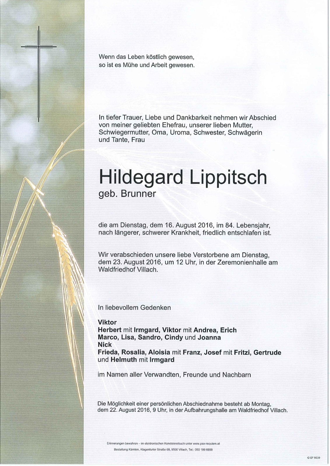 Parte Hildegard Lippitsch