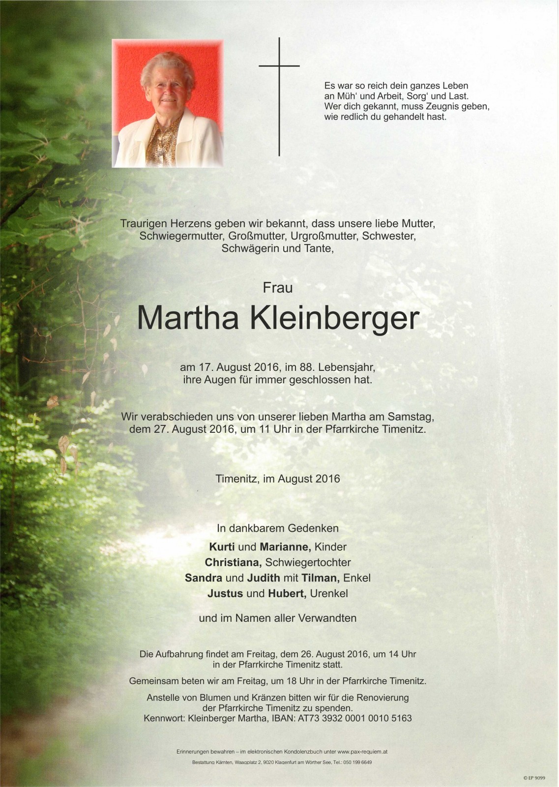 Parte Martha Kleinberger