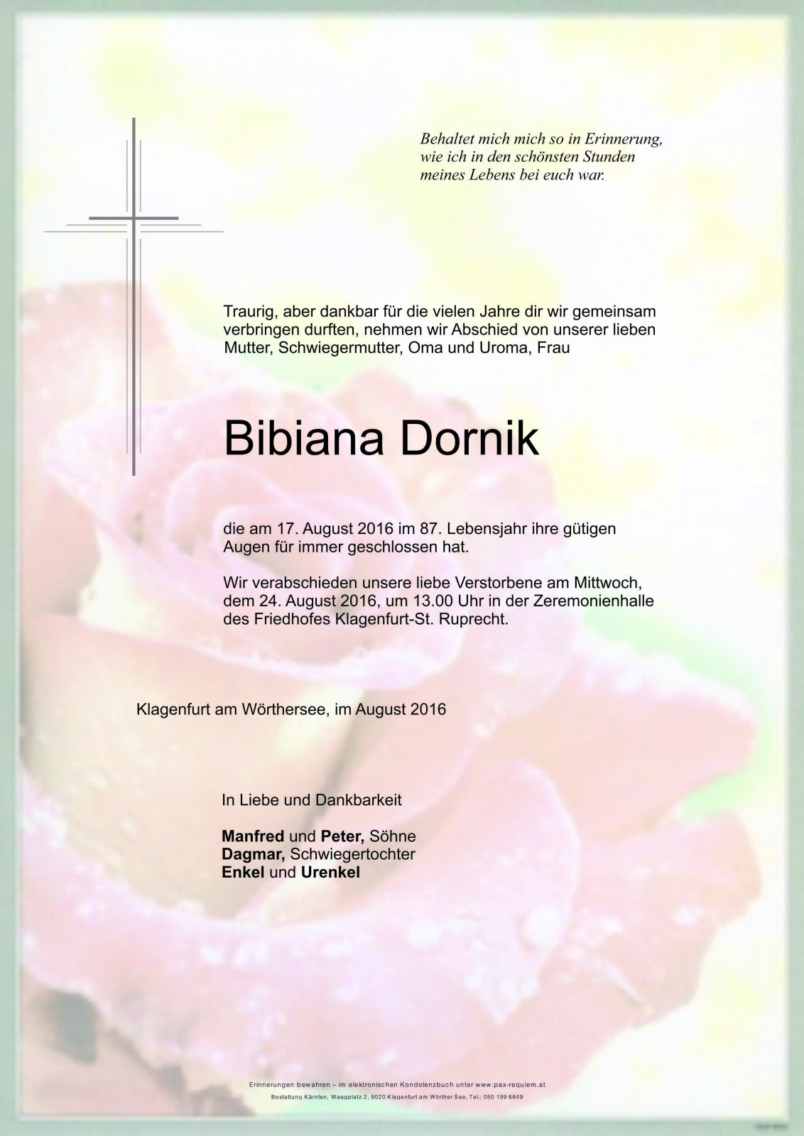Parte Bibiana Dornik
