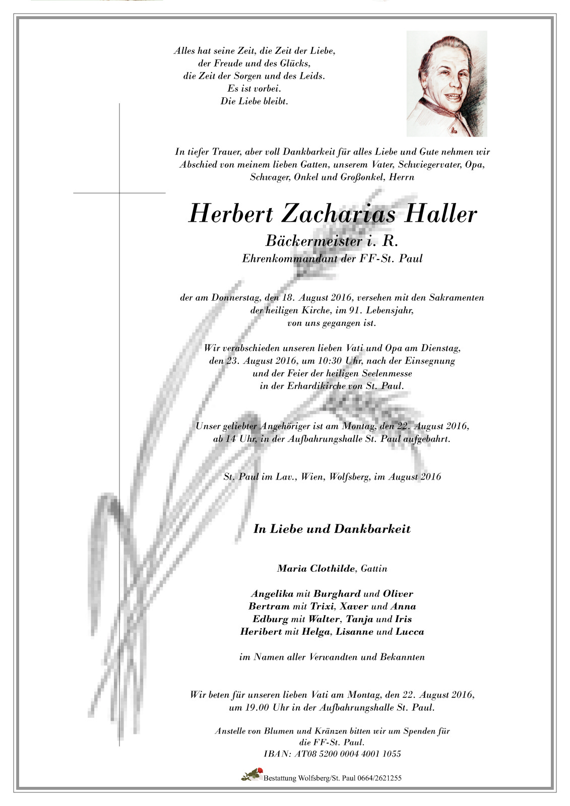 Parte Herbert Zacharias Haller