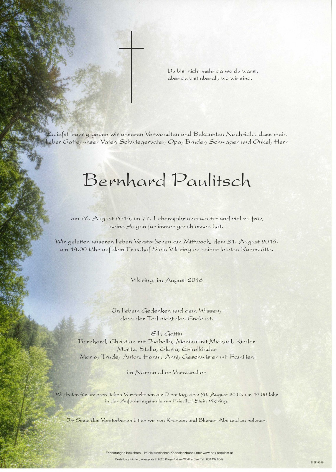 Parte Bernhard Paulitsch
