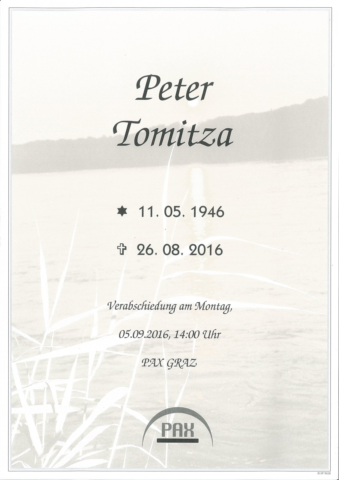 Parte Peter Tomitza