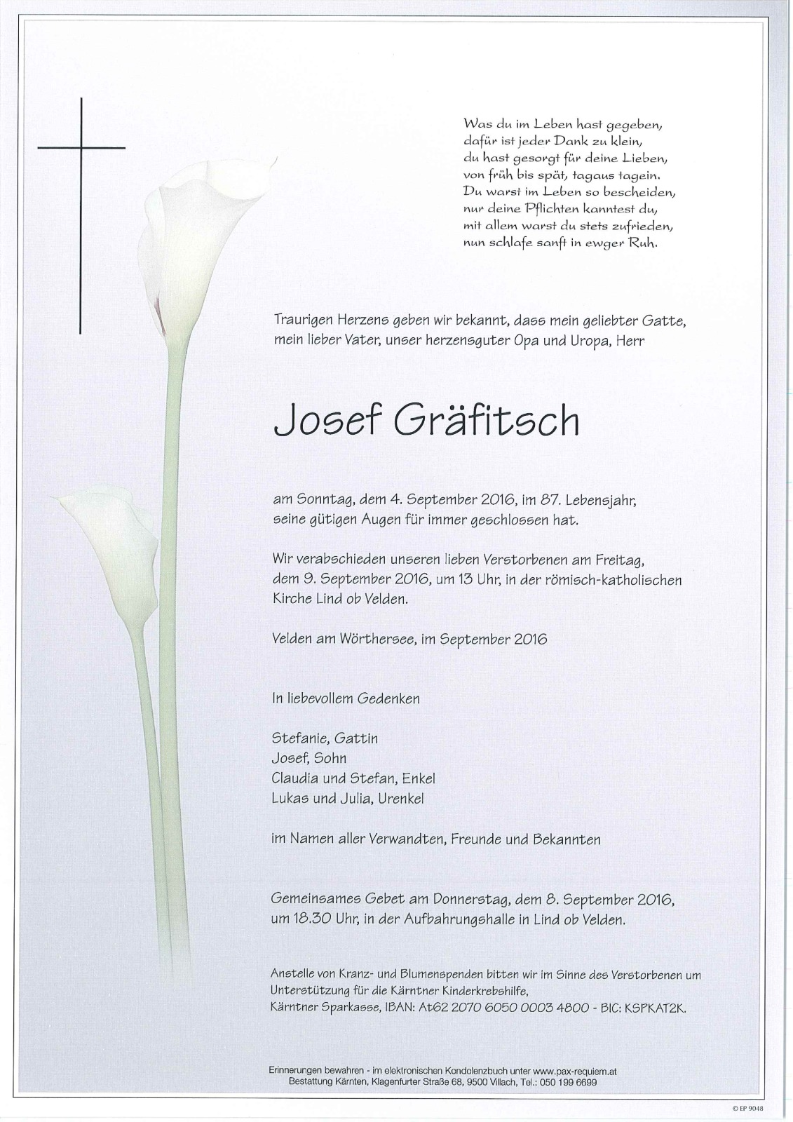 Parte Josef Gräfitsch