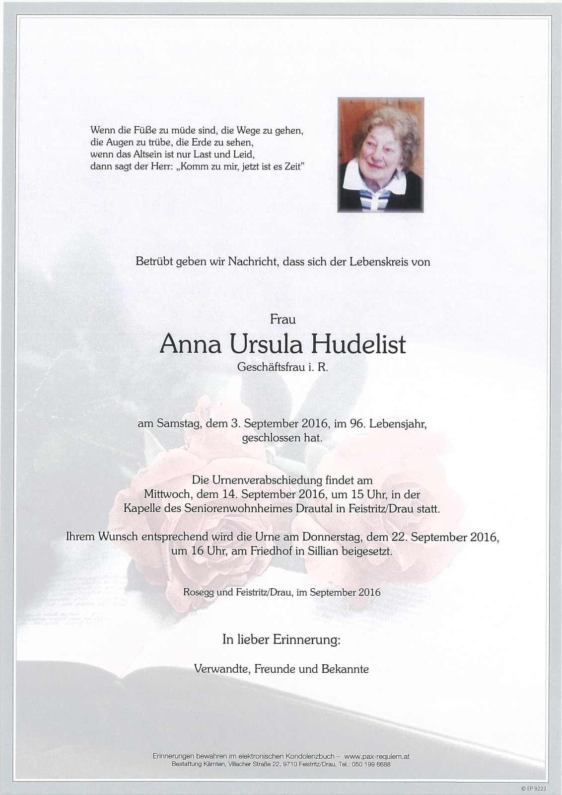 Parte Anna Ursula Hudelist