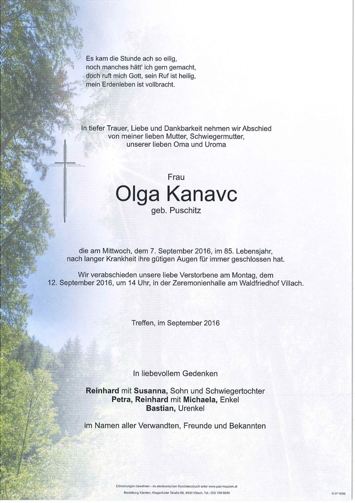Parte Olga Kanavc