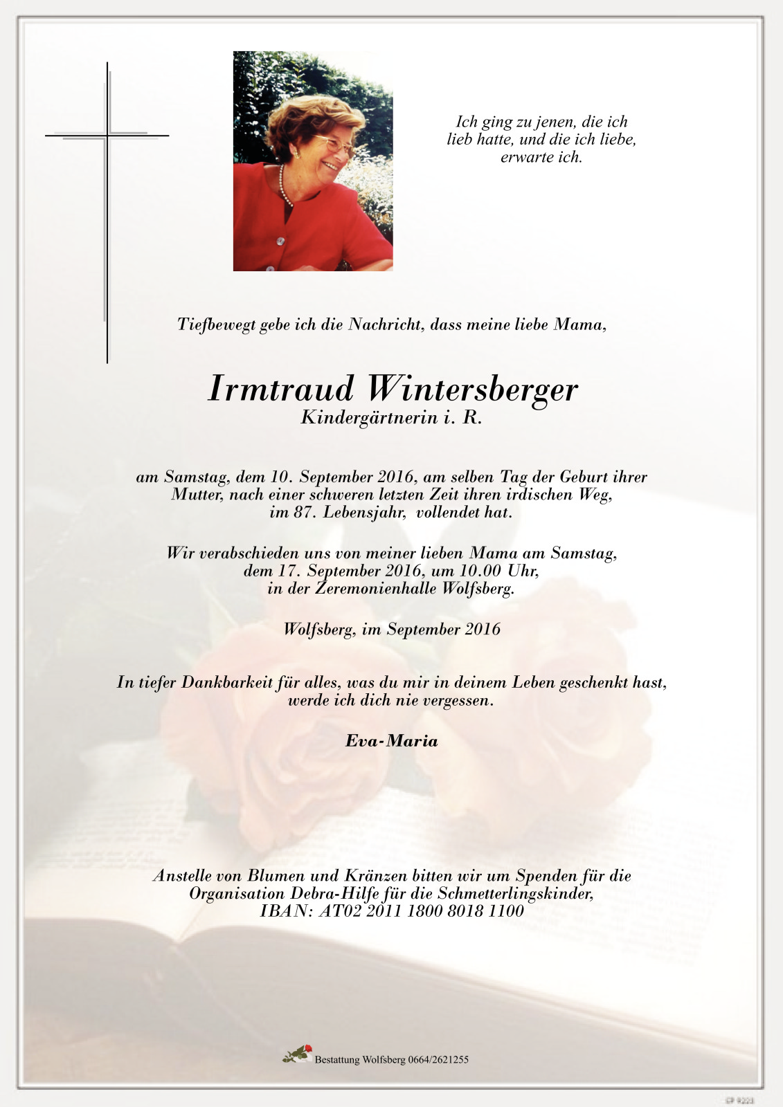 Parte Irmtraud Wintersberger
