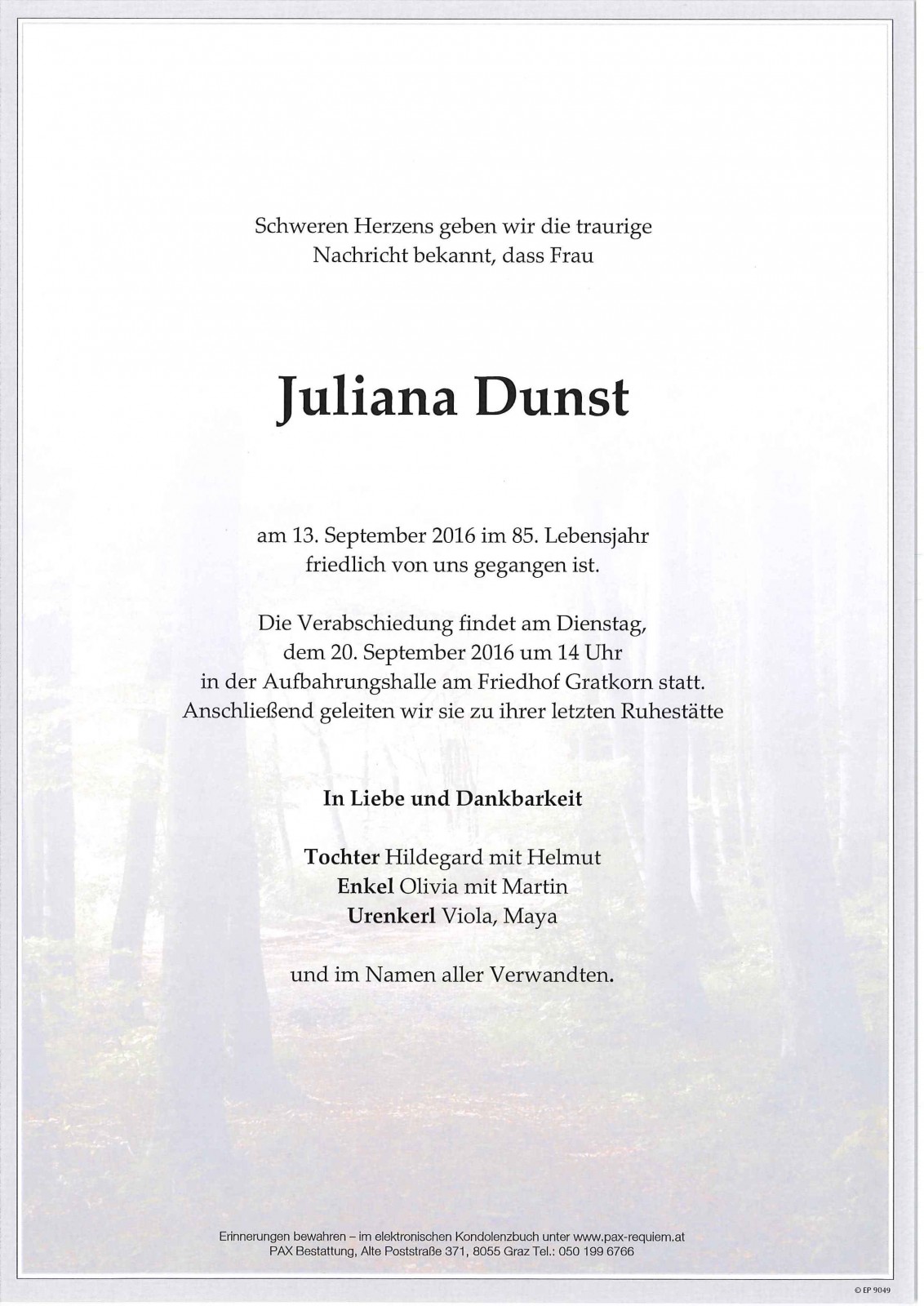 Parte Juliana Dunst