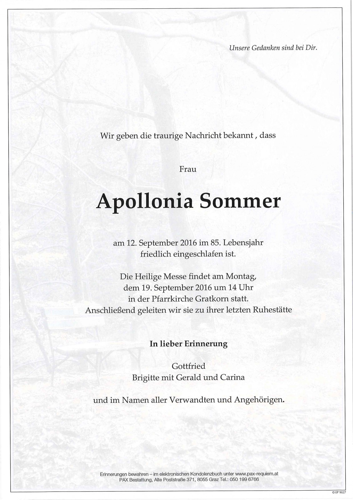 Parte Apollonia Sommer