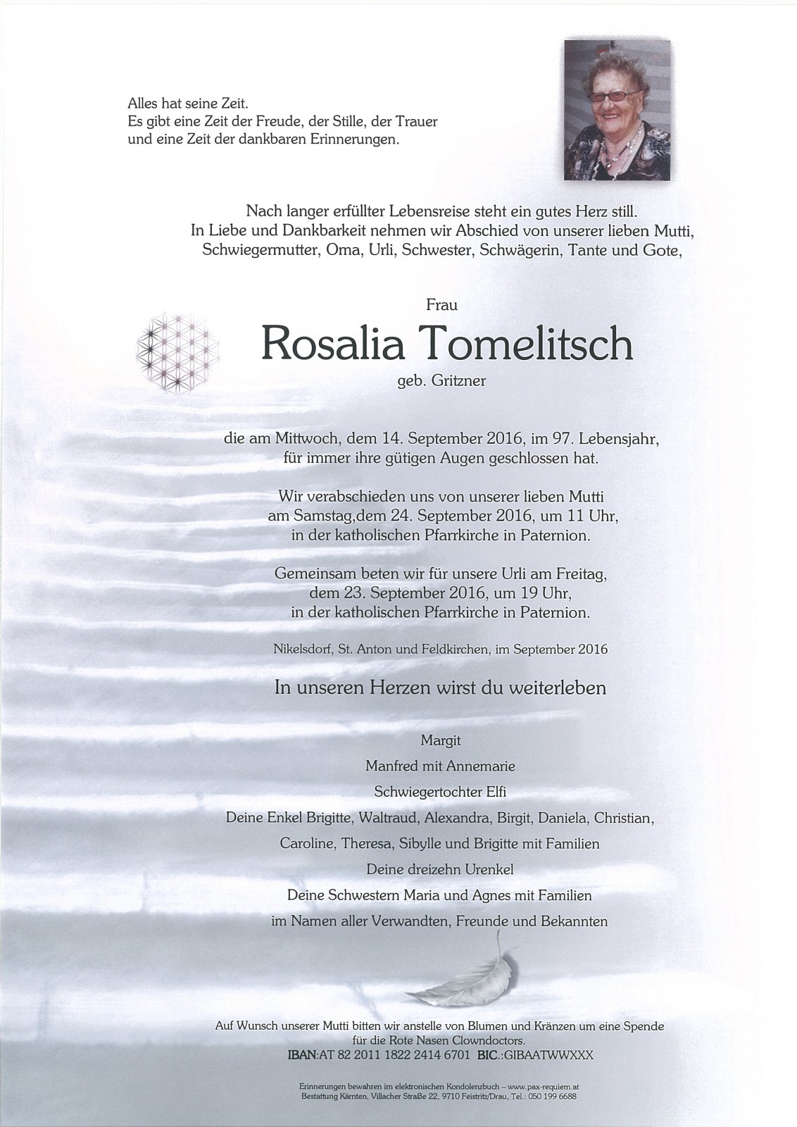 Parte Rosalia Tomelitsch