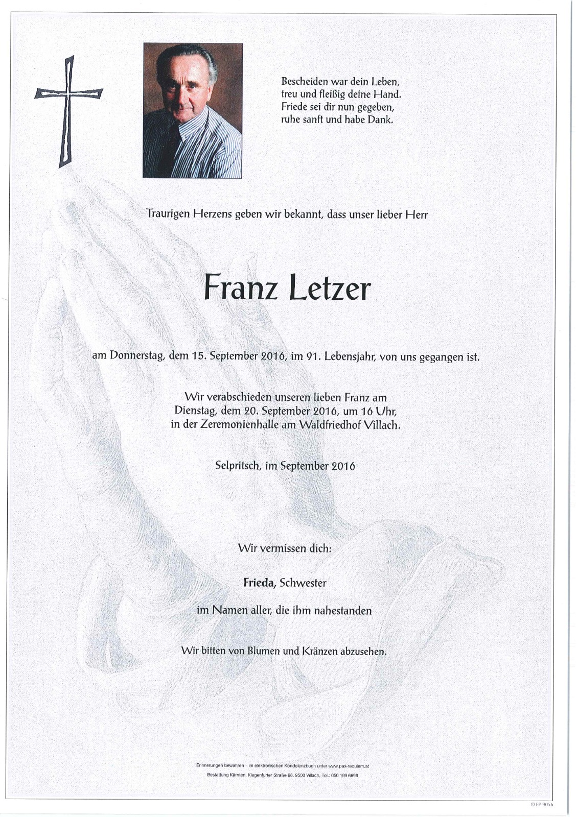 Parte Franz Letzer