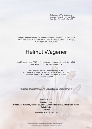 Helmut Wagener
