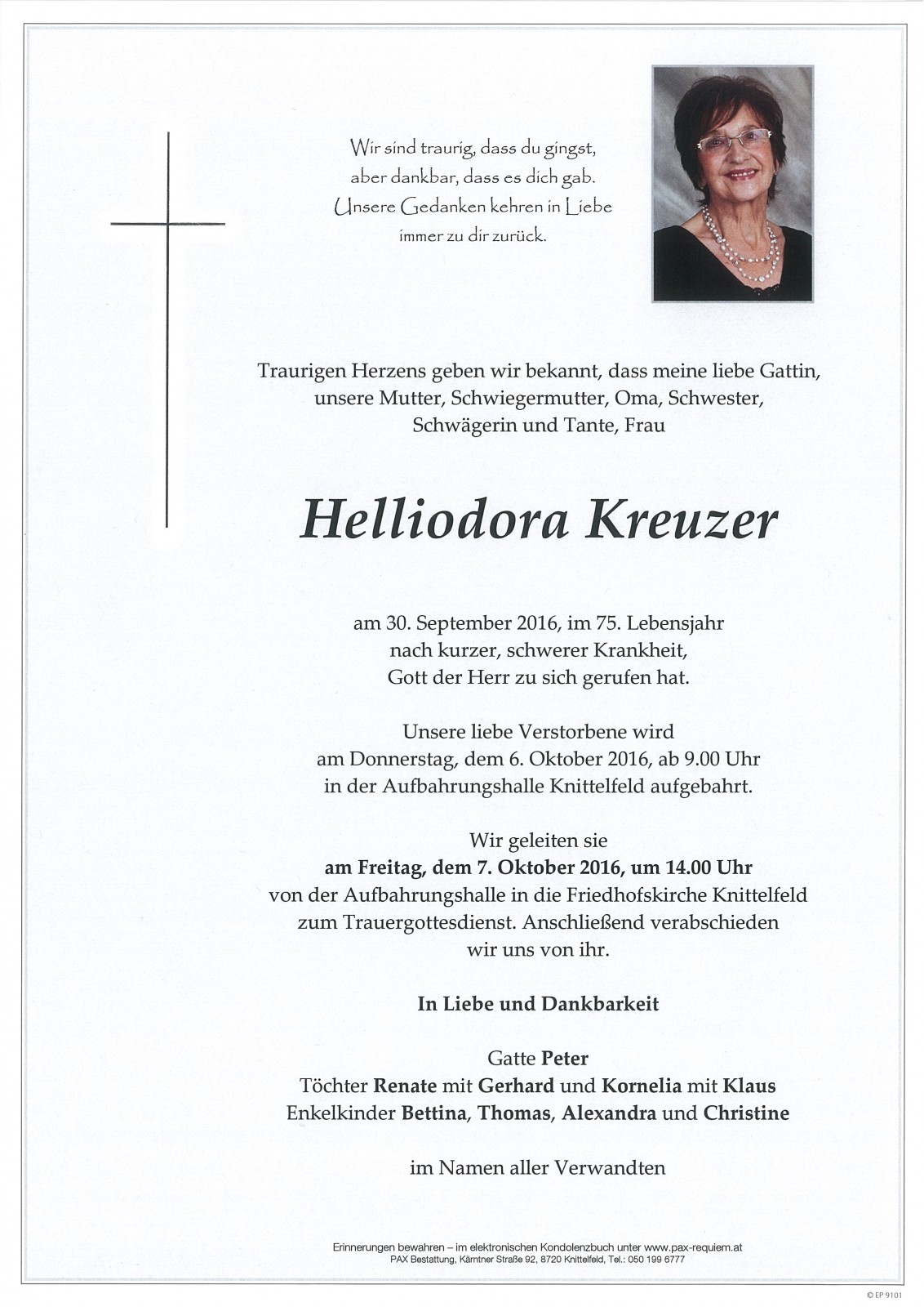Parte Helliodora Kreuzer