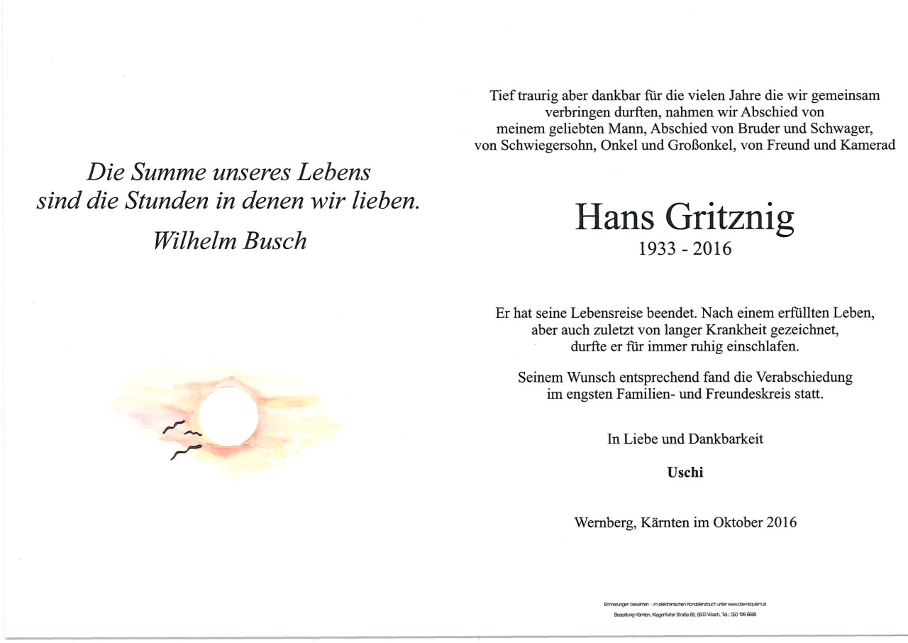 Parte Johann Gritznig