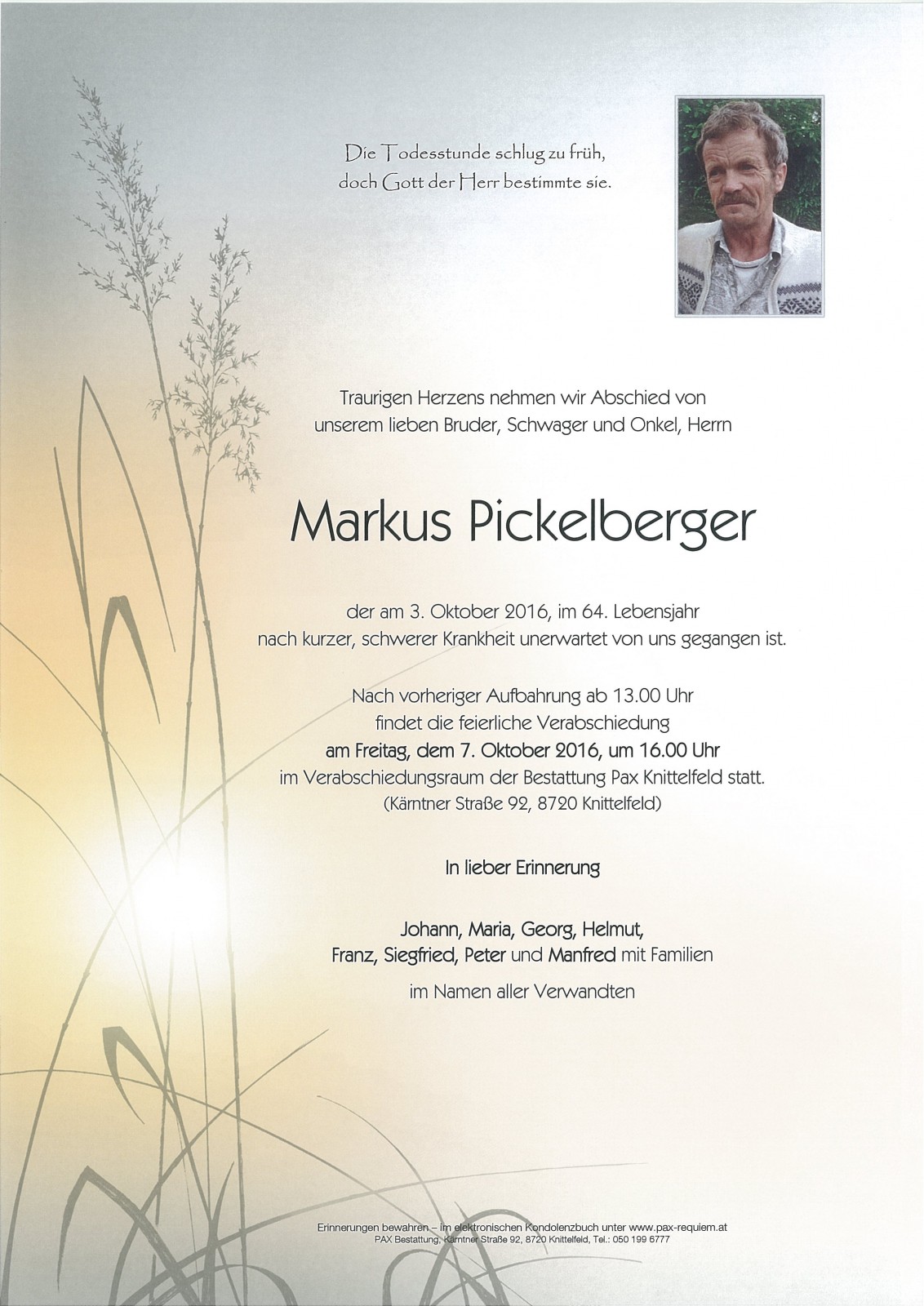 Parte Markus Pickelberger