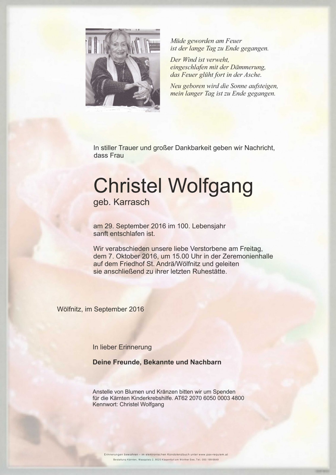 Parte Christel Irmtraud Wolfgang
