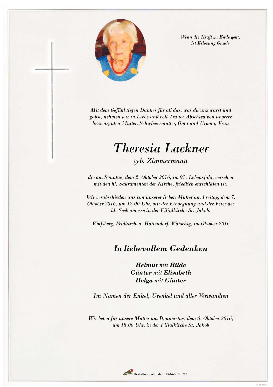 Parte Theresia Lackner