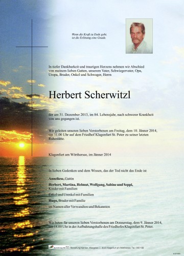 Herbert Scherwitzl