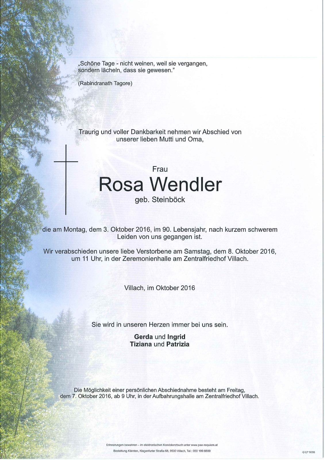 Parte Rosa Wendler