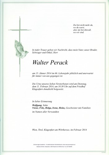 Walter Perack