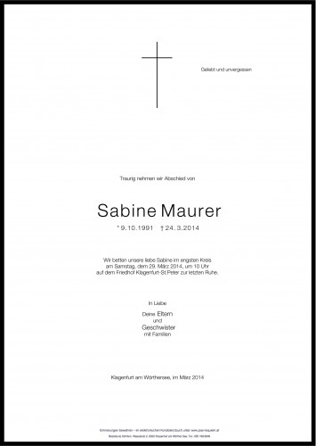 Sabine Maurer
