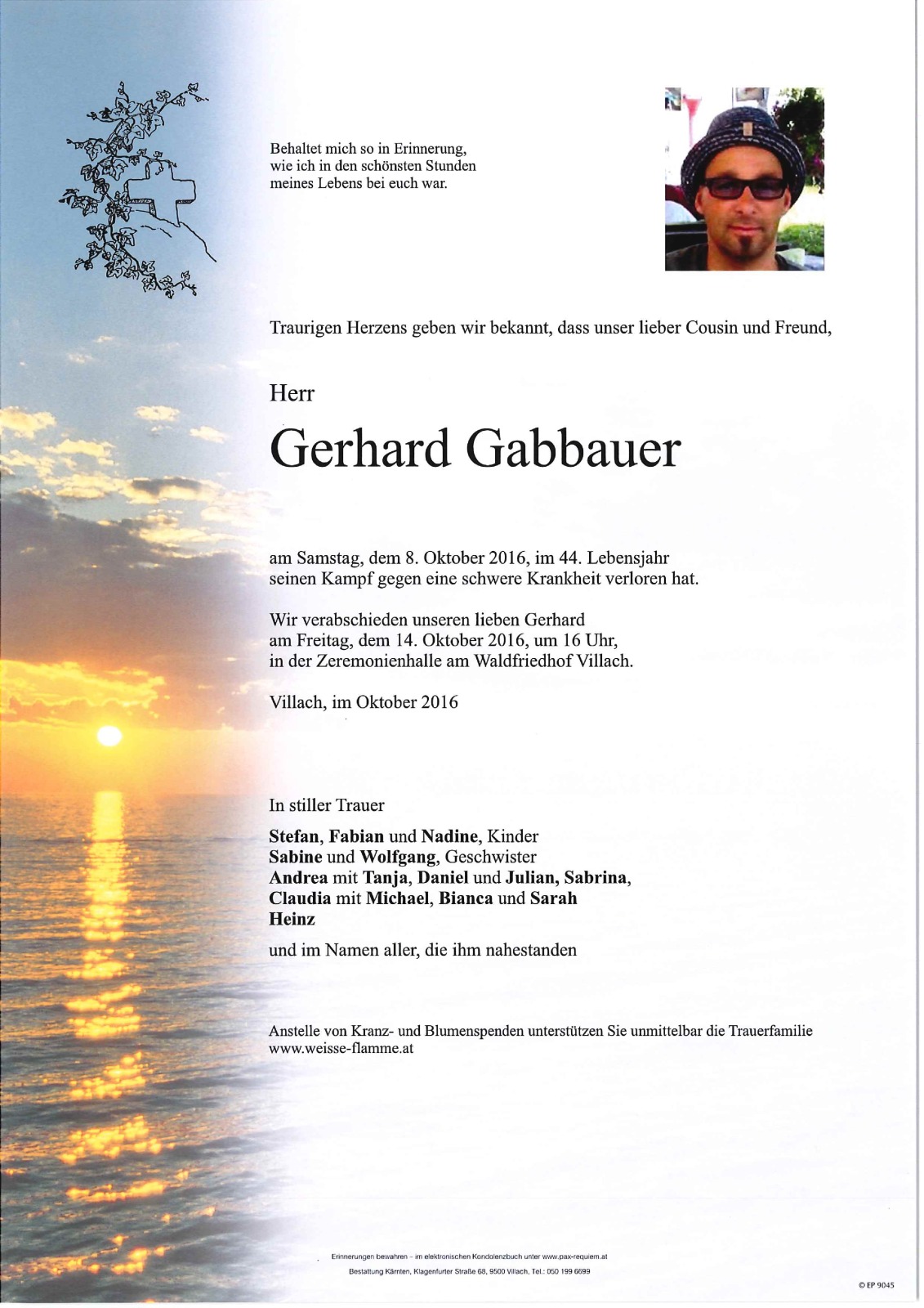Parte Gerhard Gabbauer