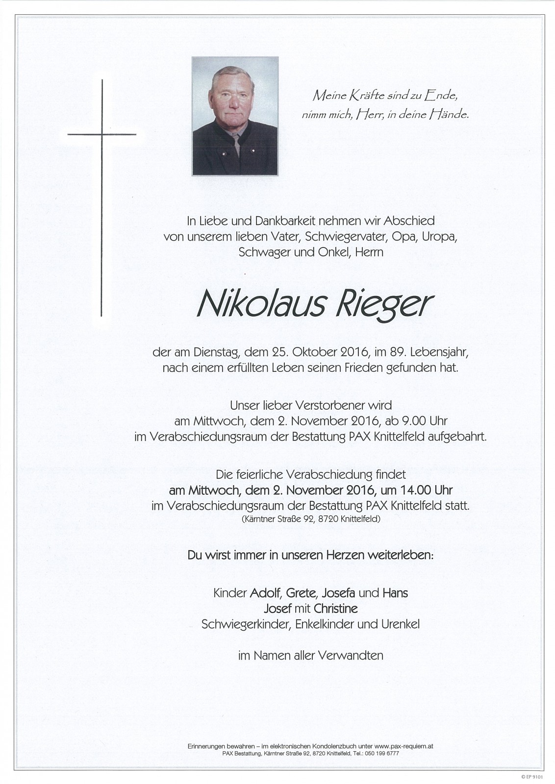 Parte Nikolaus Rieger